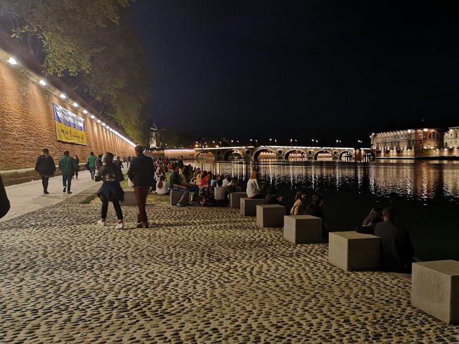 les berges de la Garonne