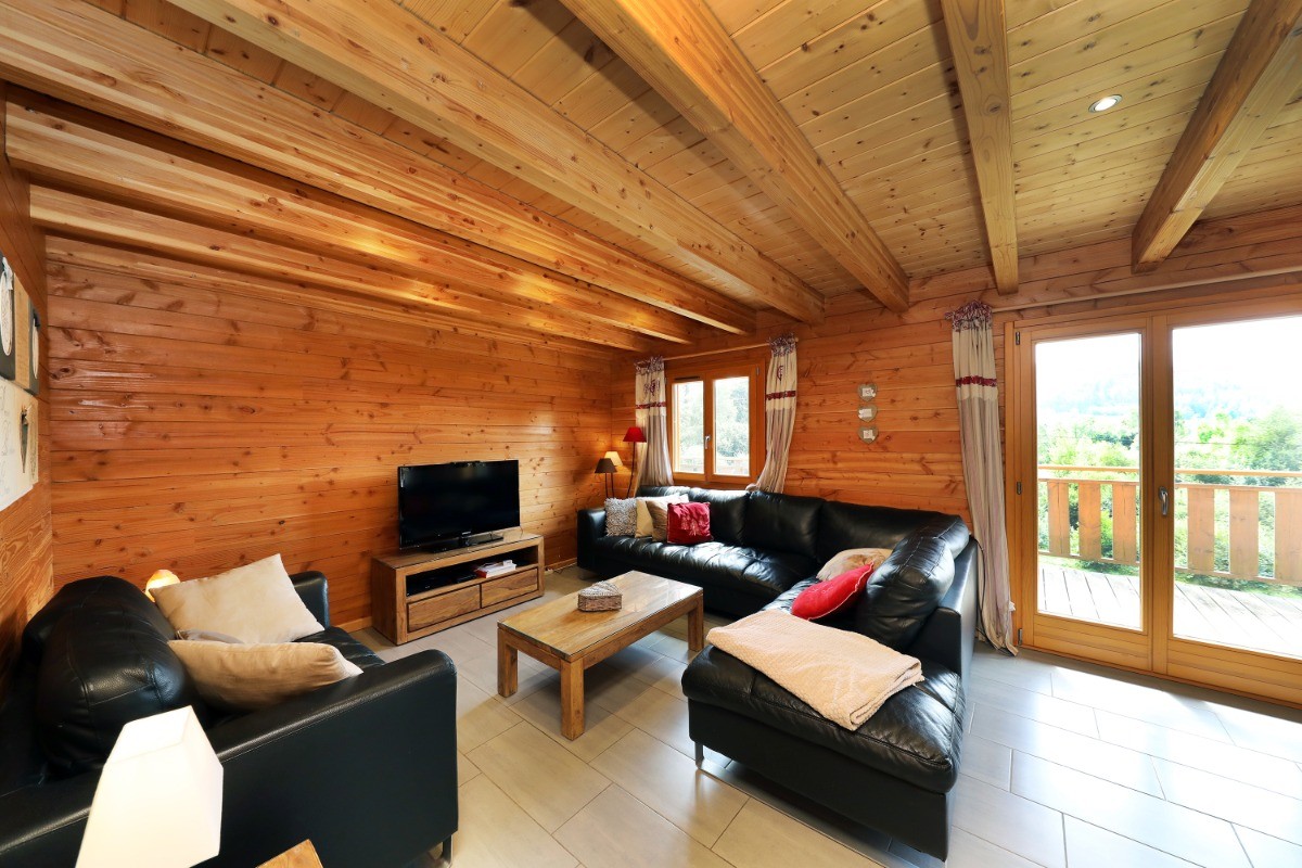 Salon/ séjour - Chalet Liézey