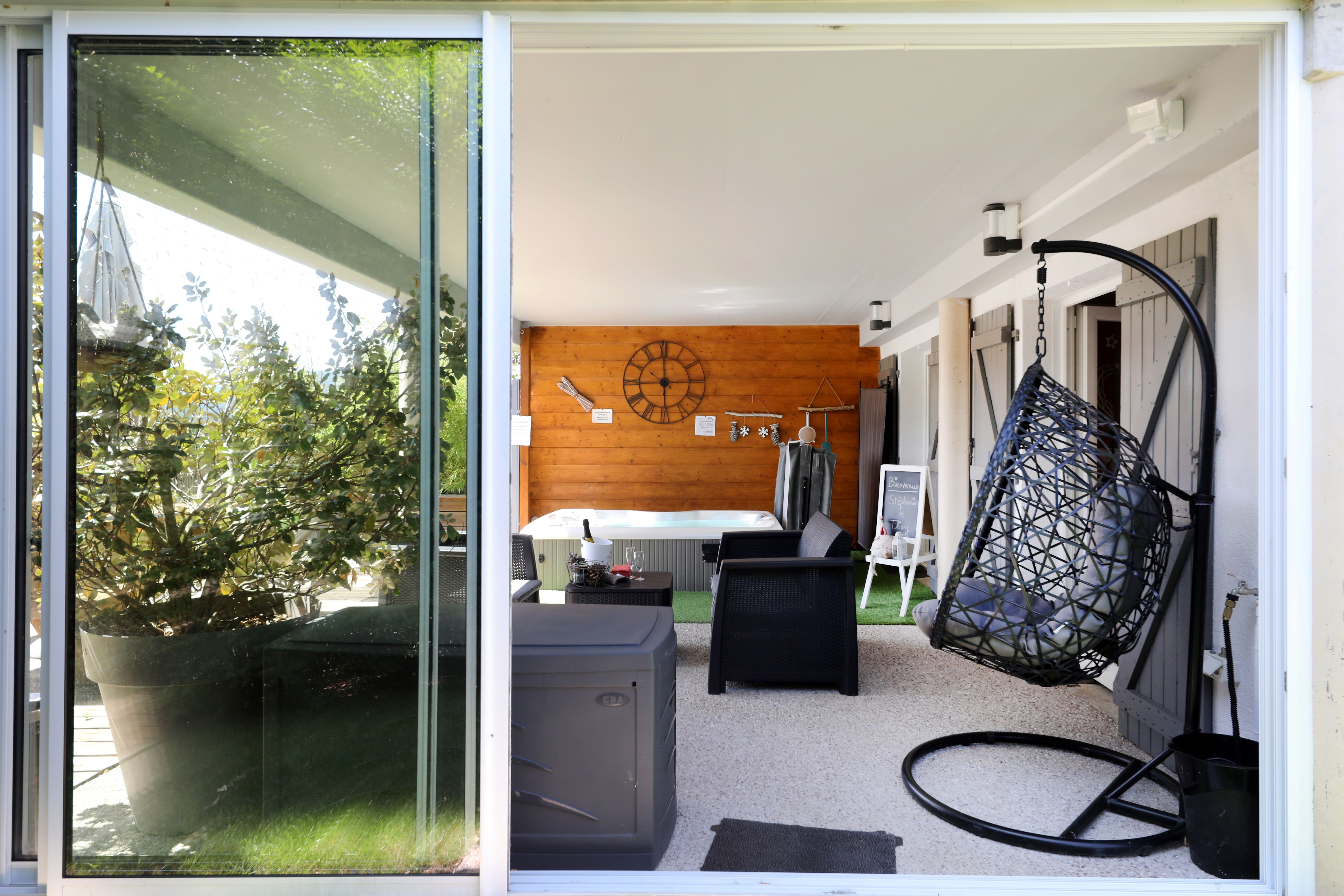 Terrasse - Chambre d'hôtes Cocoon Le Nid Cosy d'Isa
