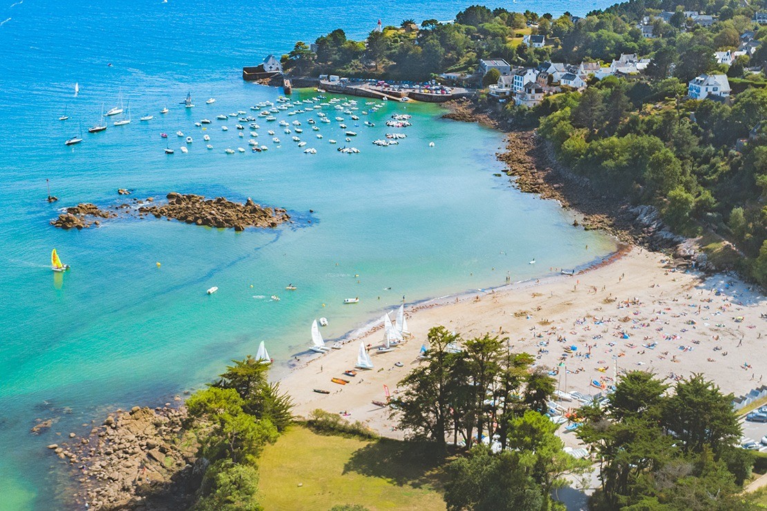 Plage de kerfanny les Pins à Moëlan sur Mer