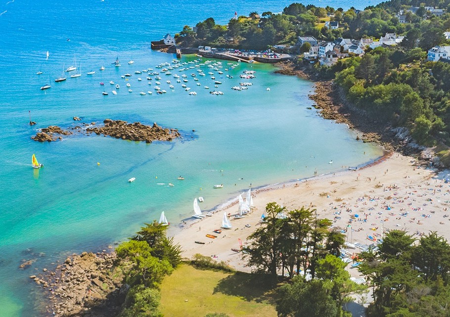 Plage de kerfanny les Pins à Moëlan sur Mer