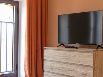 Le salon du gîte Terre