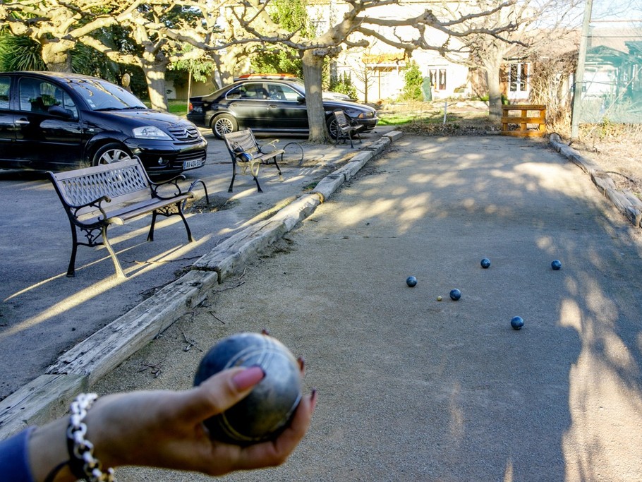 Terrain de boules