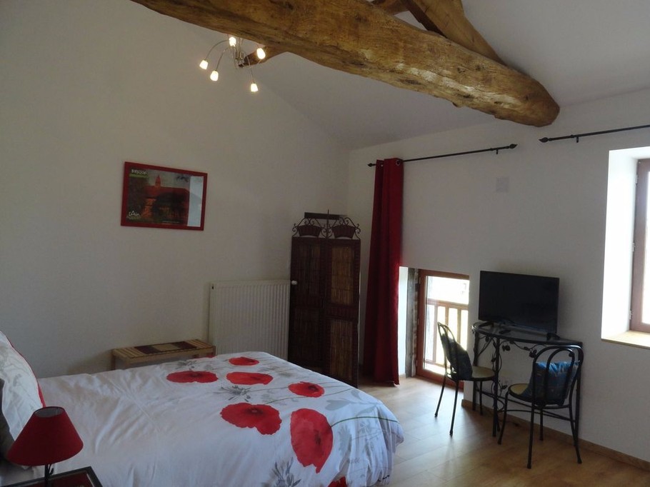 "Ferme Passion" Chambre Bresse - Lit 160 x 200