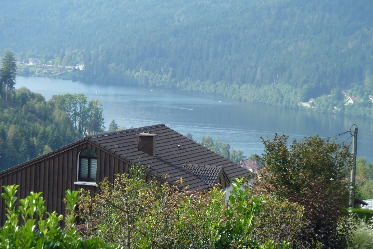 La vue depuis la terrasse