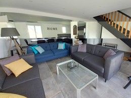 clévacances , location ,Tréveneuc ,Padel ,espace salon