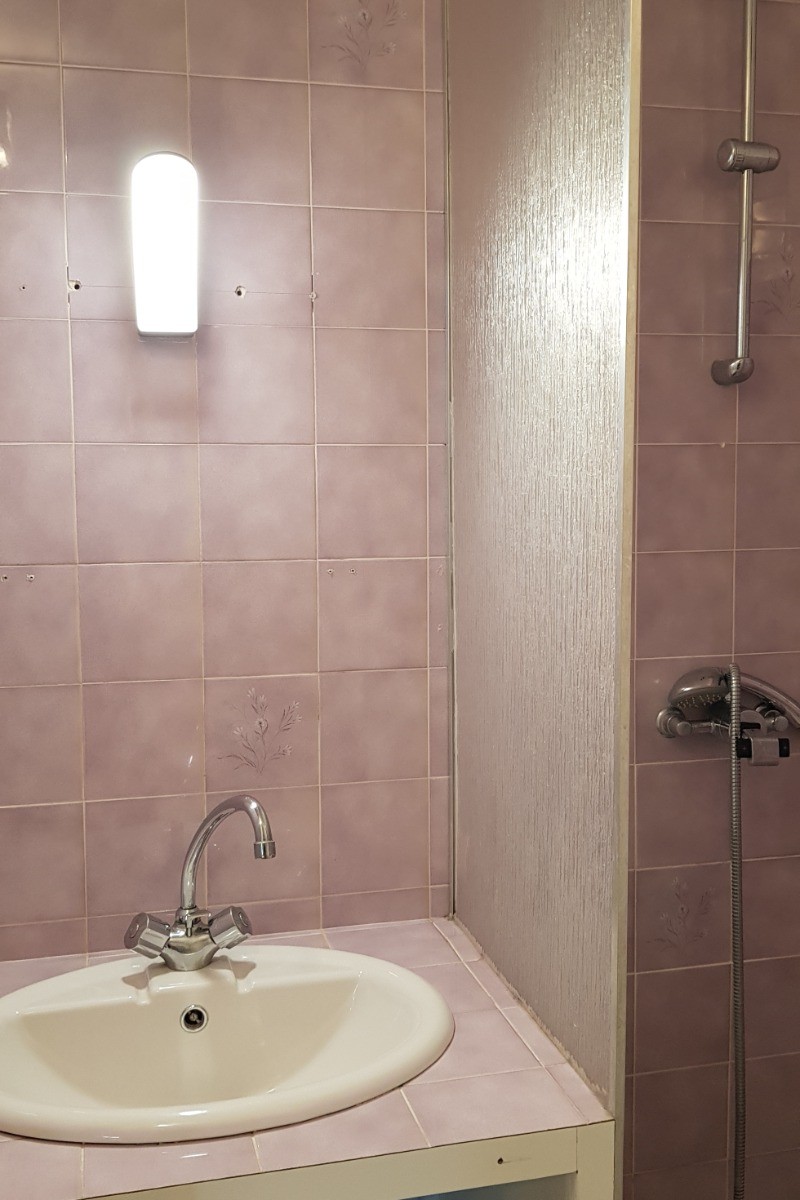 La salle de douche