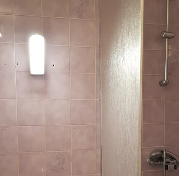La salle de douche