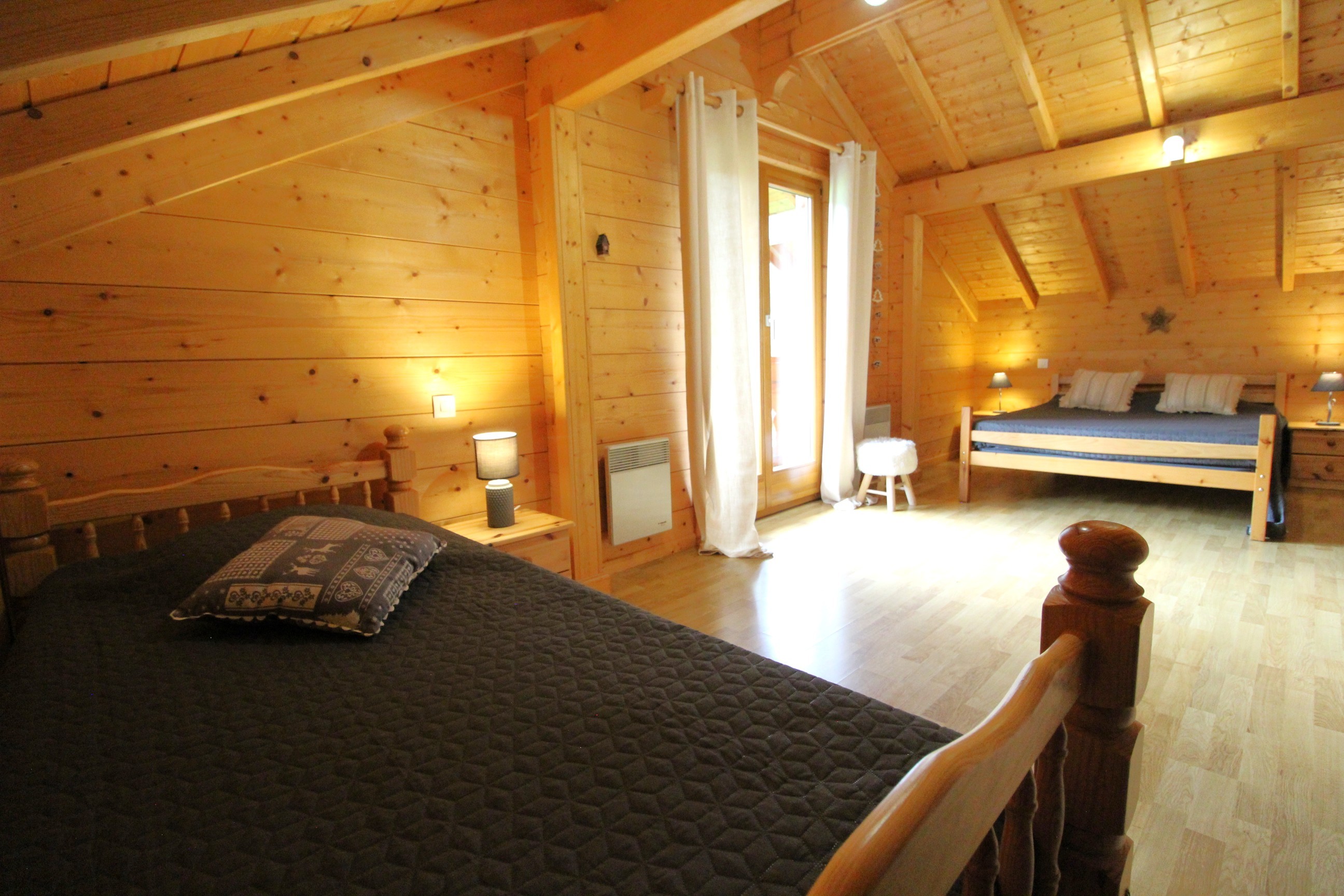 Chambre étage - Chalet Le Chazot La Bresse