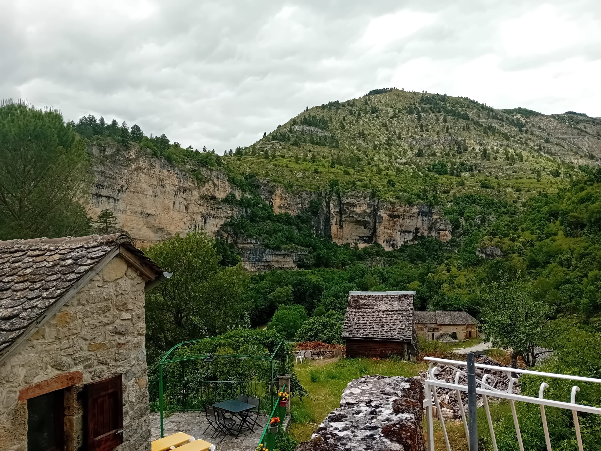Terrasse privative_Location Lozère
