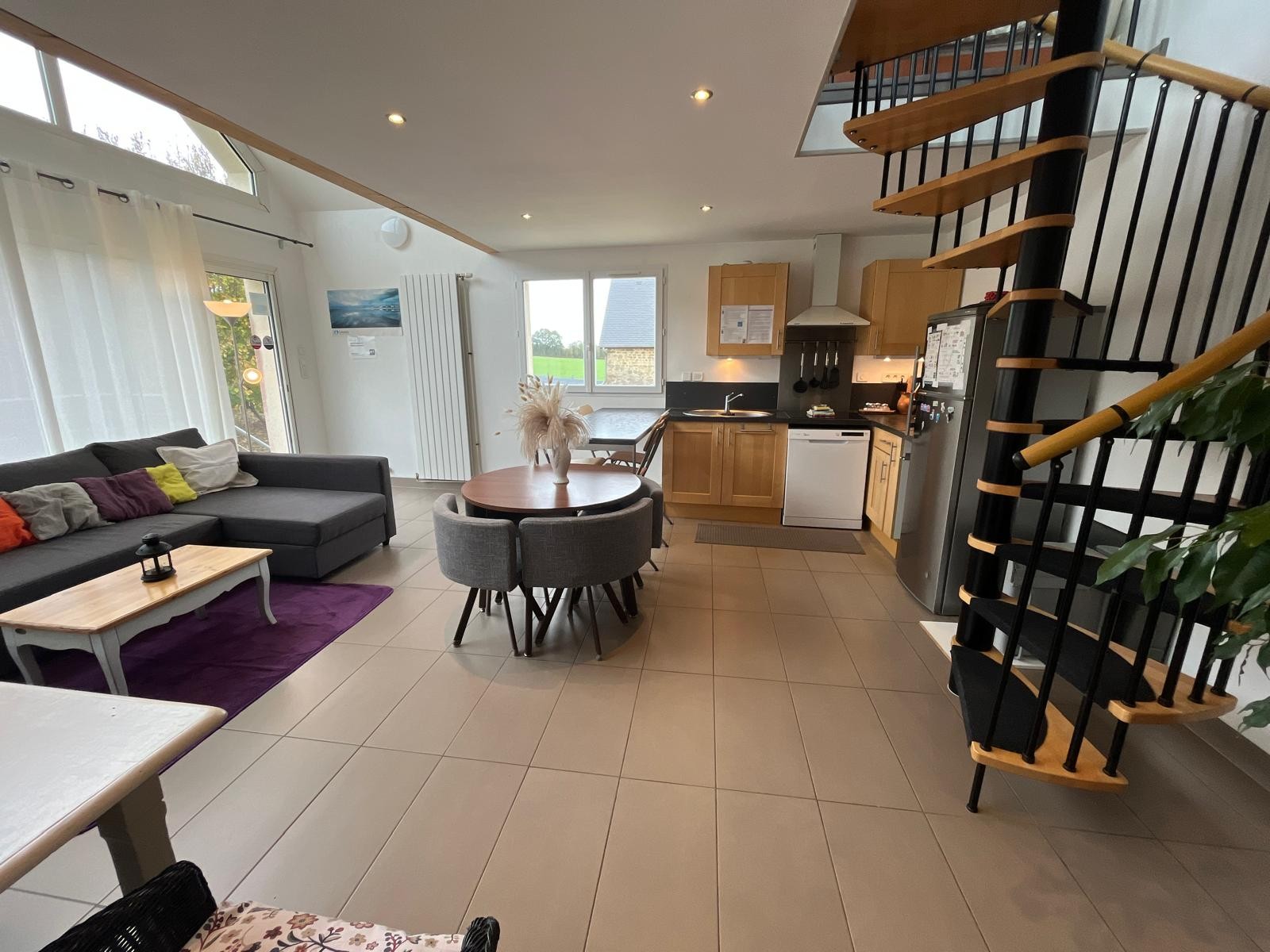 l'accès à la chambre