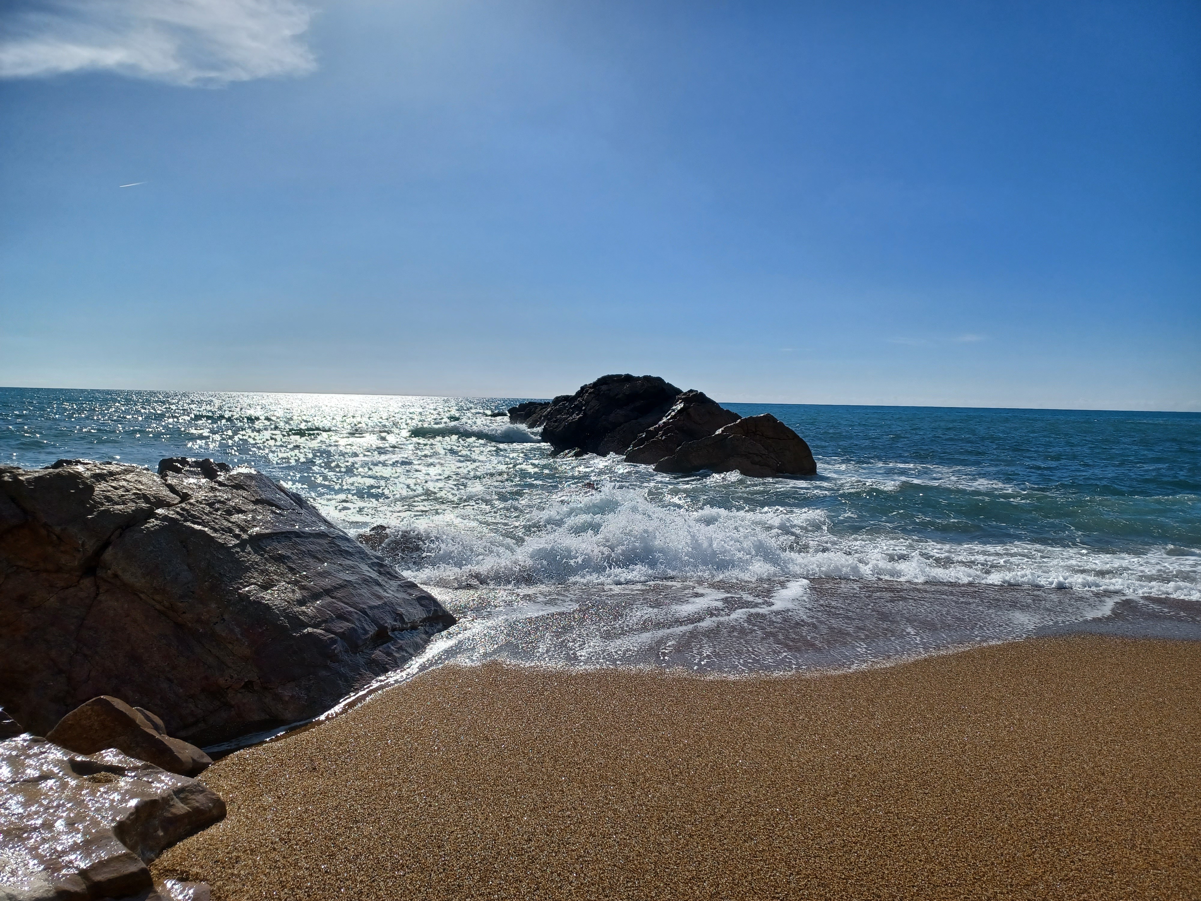 Plage en face