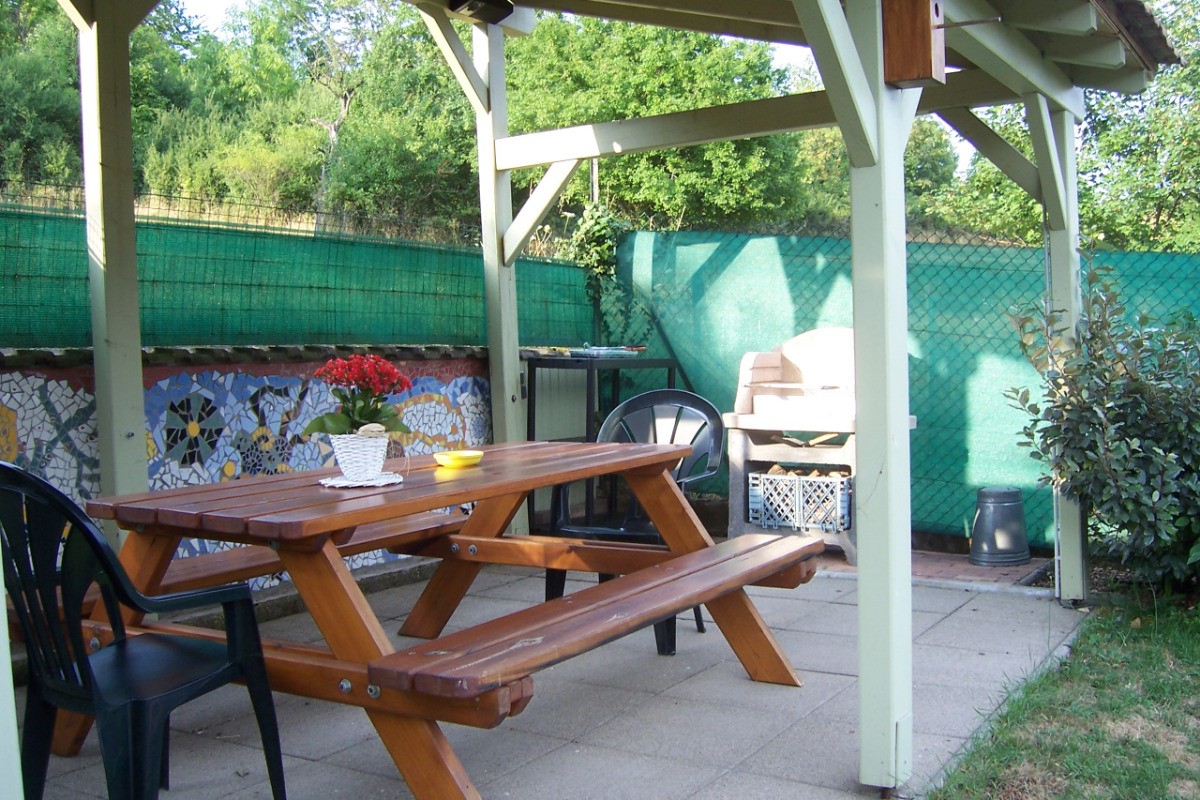 Terrasse couverte