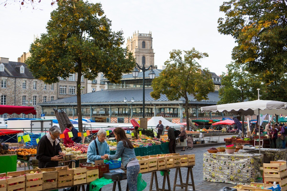 Marché aux lices de Rennes
Crédits photo : CRTB BOURCIER-Simon