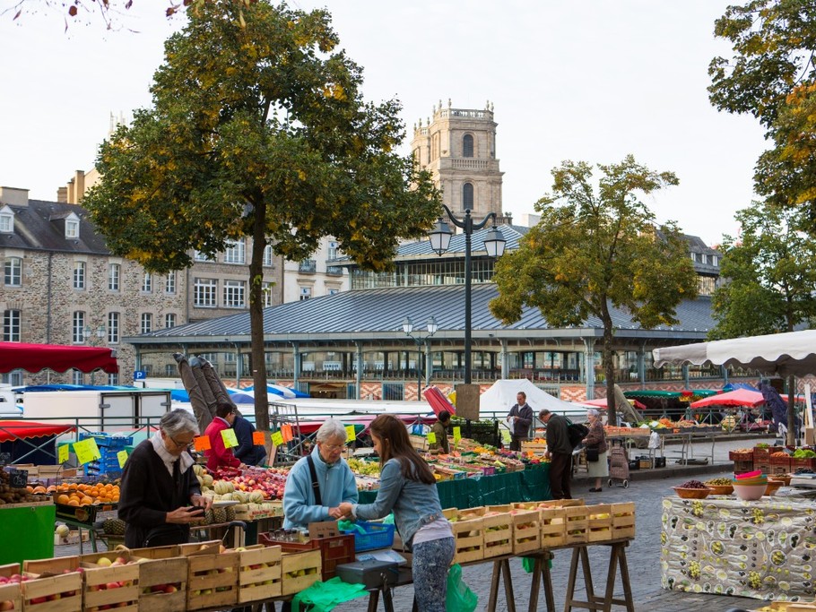 Marché aux lices de Rennes
Crédits photo : CRTB BOURCIER-Simon