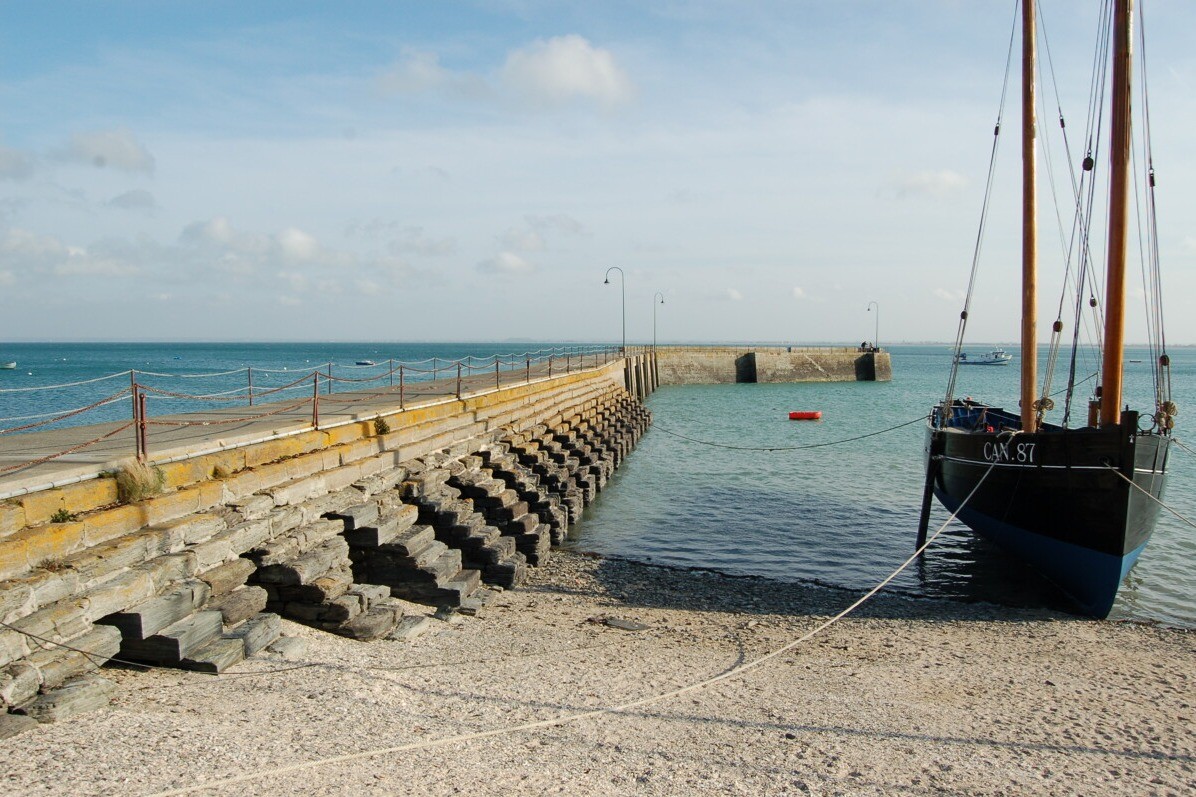 Jetée et cale de l'Epi (tout proche de l'appartement) sur le Port de la Houle à Cancale