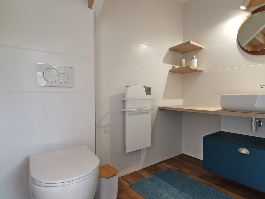 RDC: salle d'eau avec WC