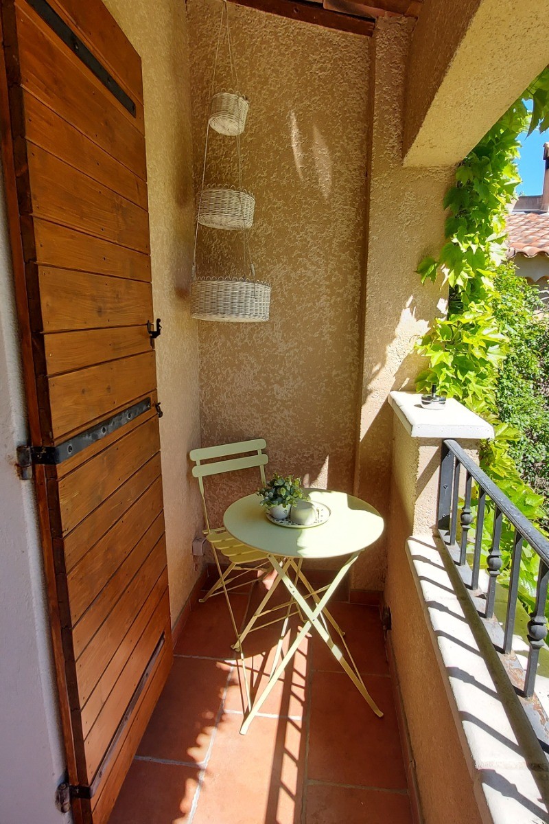 Balcon Terrasse du 1er étage, vue sur le verger