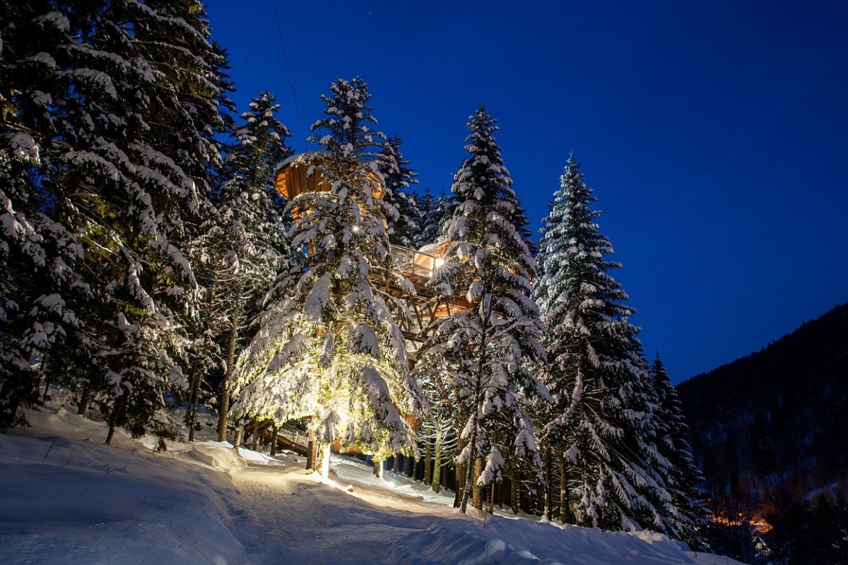 Tribu Perchée paysage d'hiver Bol d'Air (c) Michel Laurent