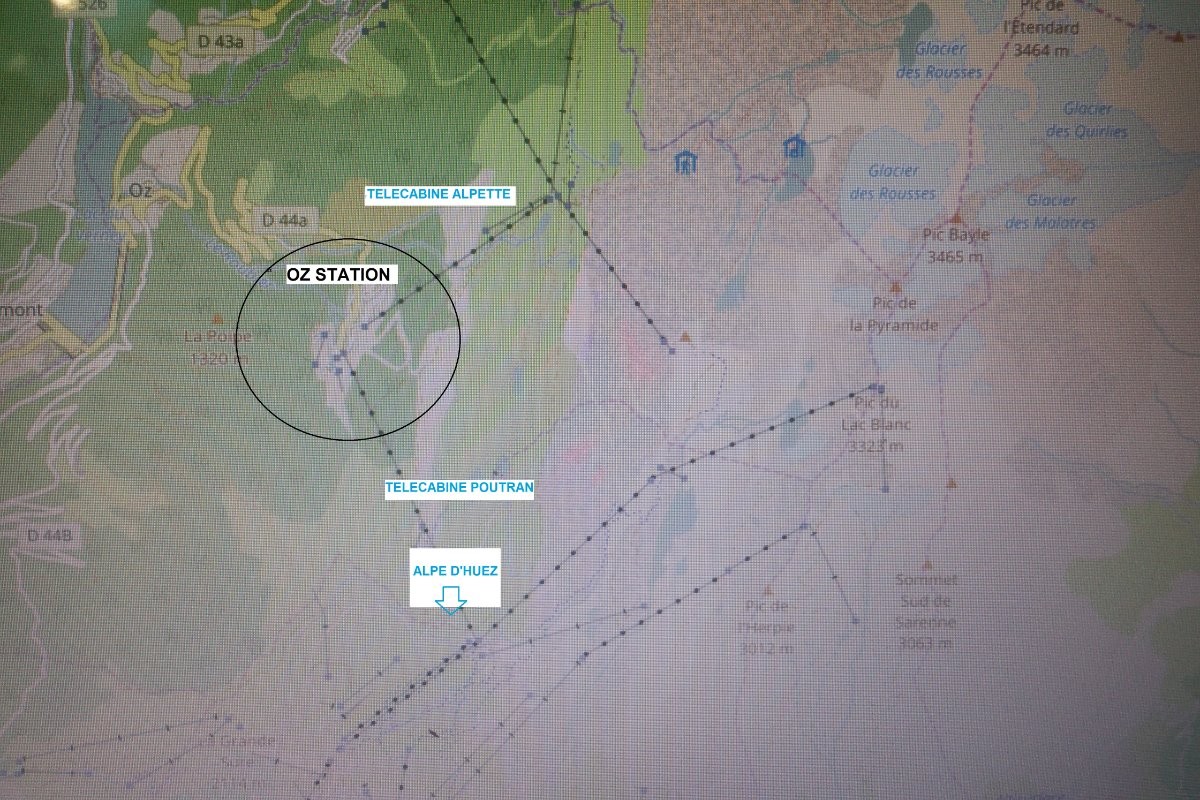 Oz Station = Station Olmet 2 Départs Télécabines d'Oz pour 250km de pistes à 1800/2000 m d'altitude (jusqu'à 3330m)