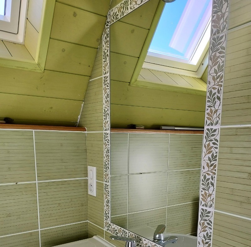 la salle de bain.