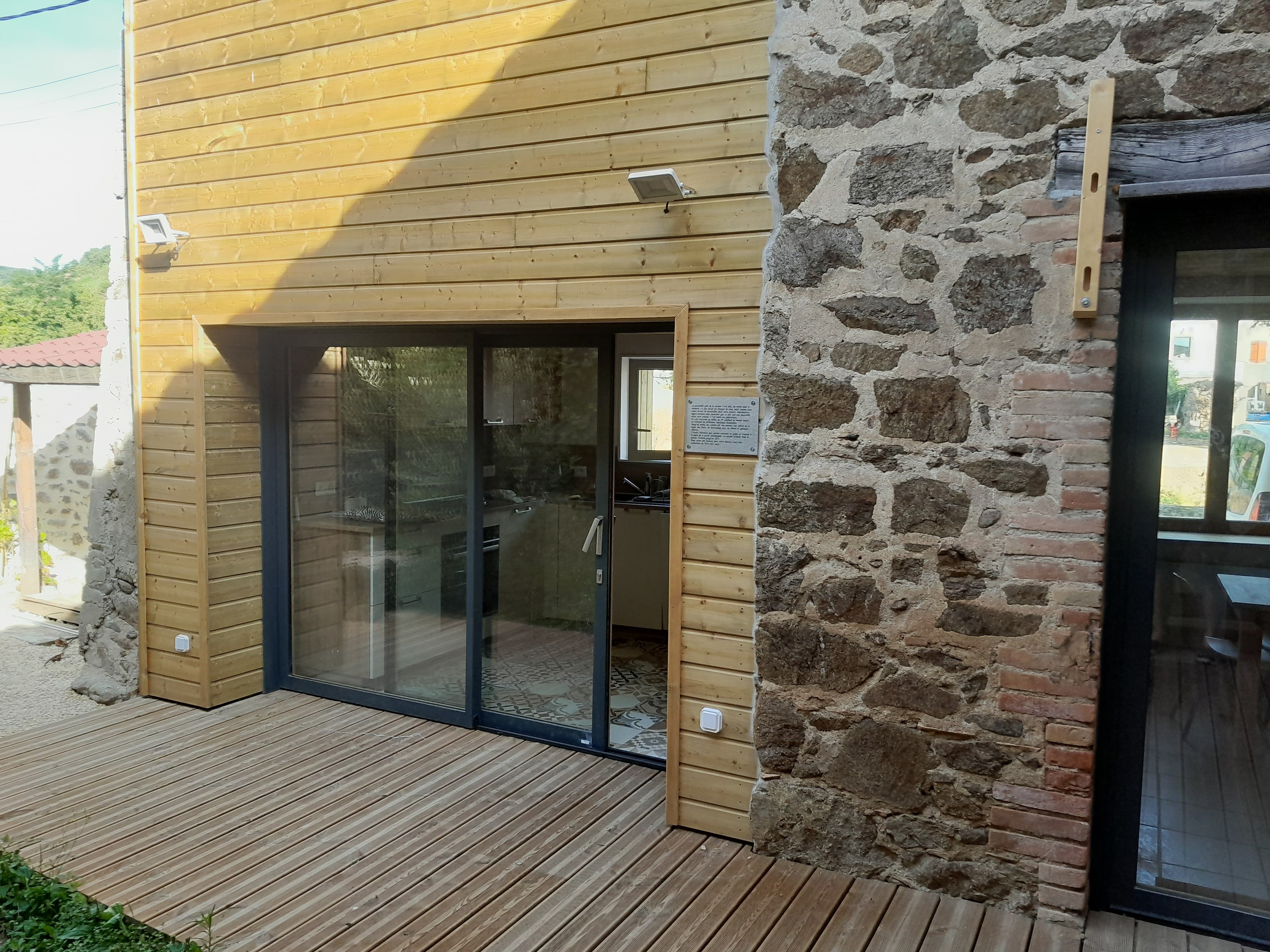 cuisine vue de la cours