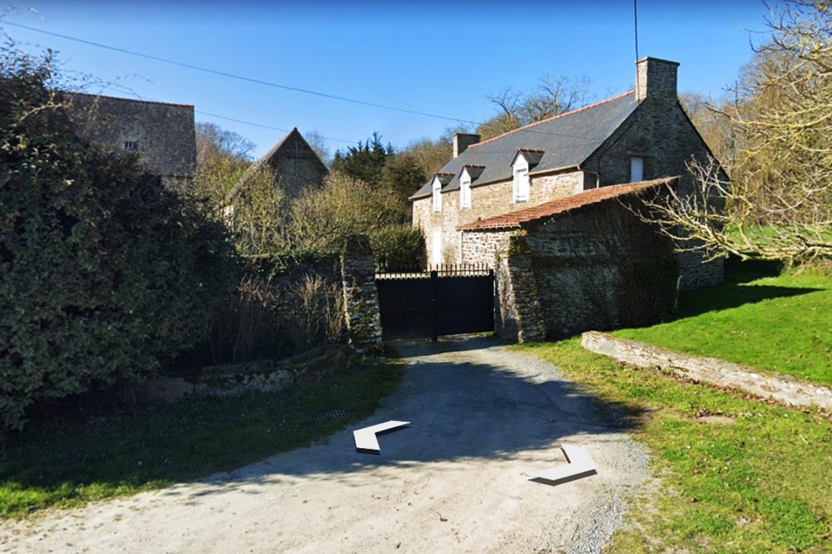Entrée au gîte de La Couaillerie.
Bienvenue !