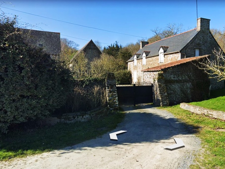 Entrée au gîte de La Couaillerie.
Bienvenue !