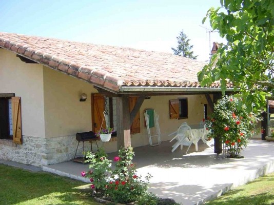Façade sud coté chambre