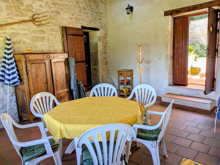 Terrasse intérieure suite