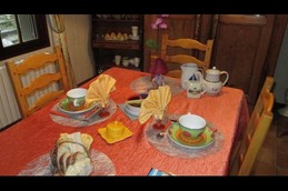 LE RHUN Trédarzec chambre d'hôtes familiale à l'étage petit déjeuner