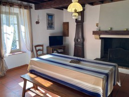 Séjour avec cheminée