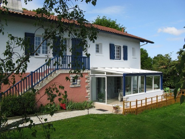 vue générale de l'appartement situé au Pays Basque