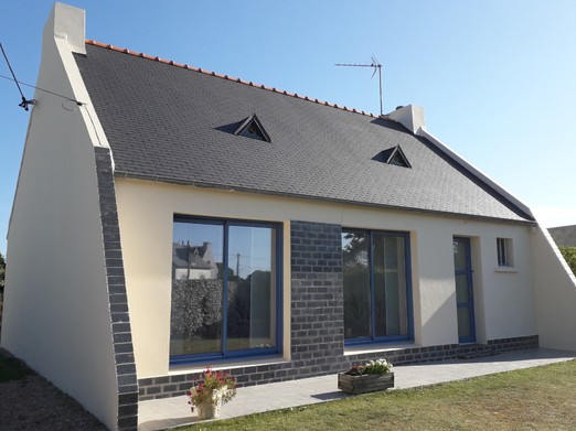 Façade avant de la maison