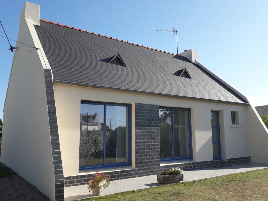 Façade avant de la maison