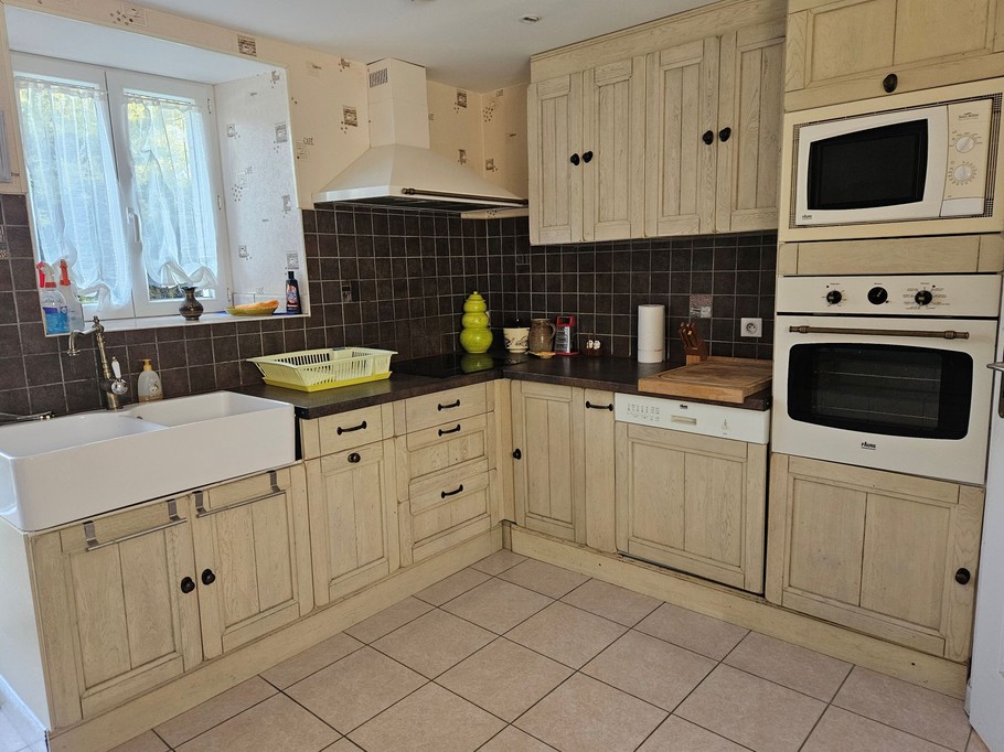 La cuisine aménagée