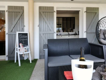 Terrasse - Chambre d'hôtes Cocoon Le Nid Cosy d'Isa