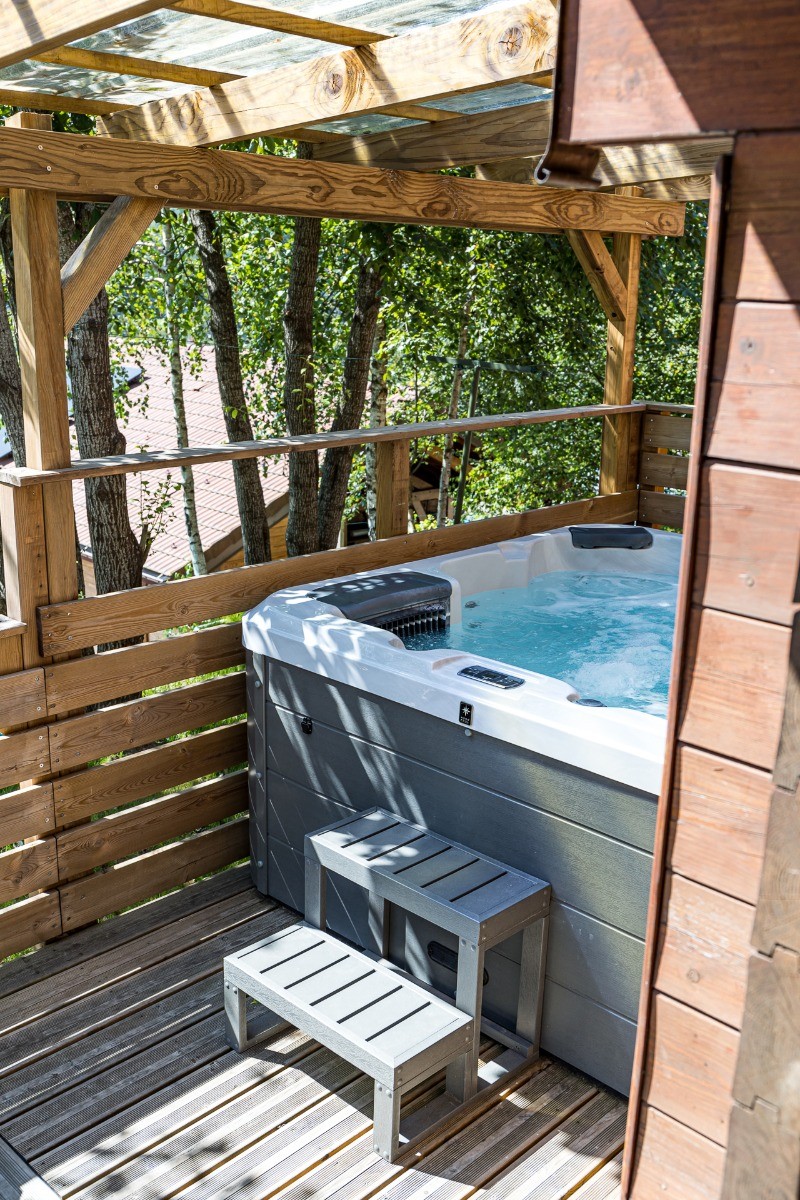 Spa extérieur - Chalet des Sources