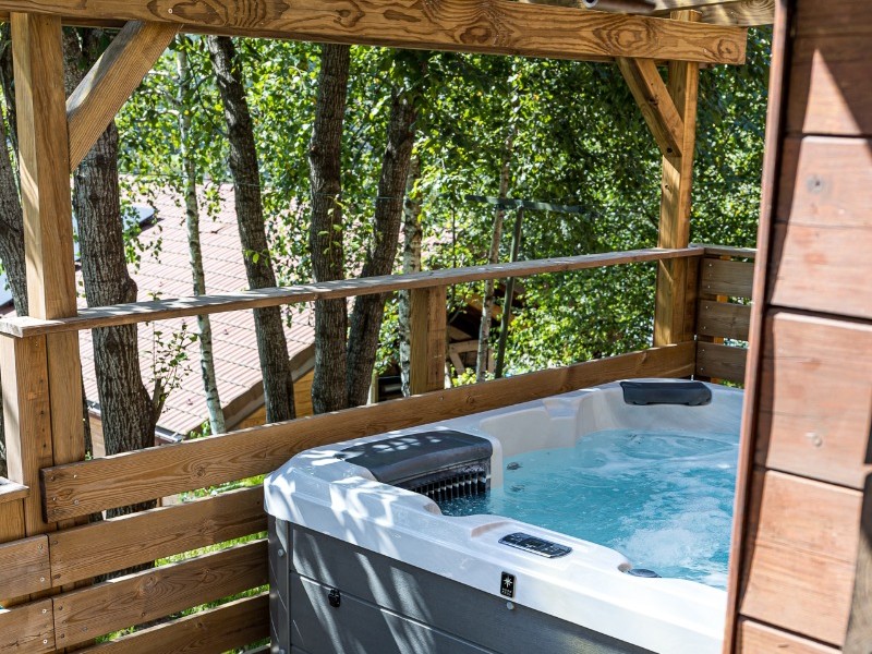 Spa extérieur - Chalet des Sources