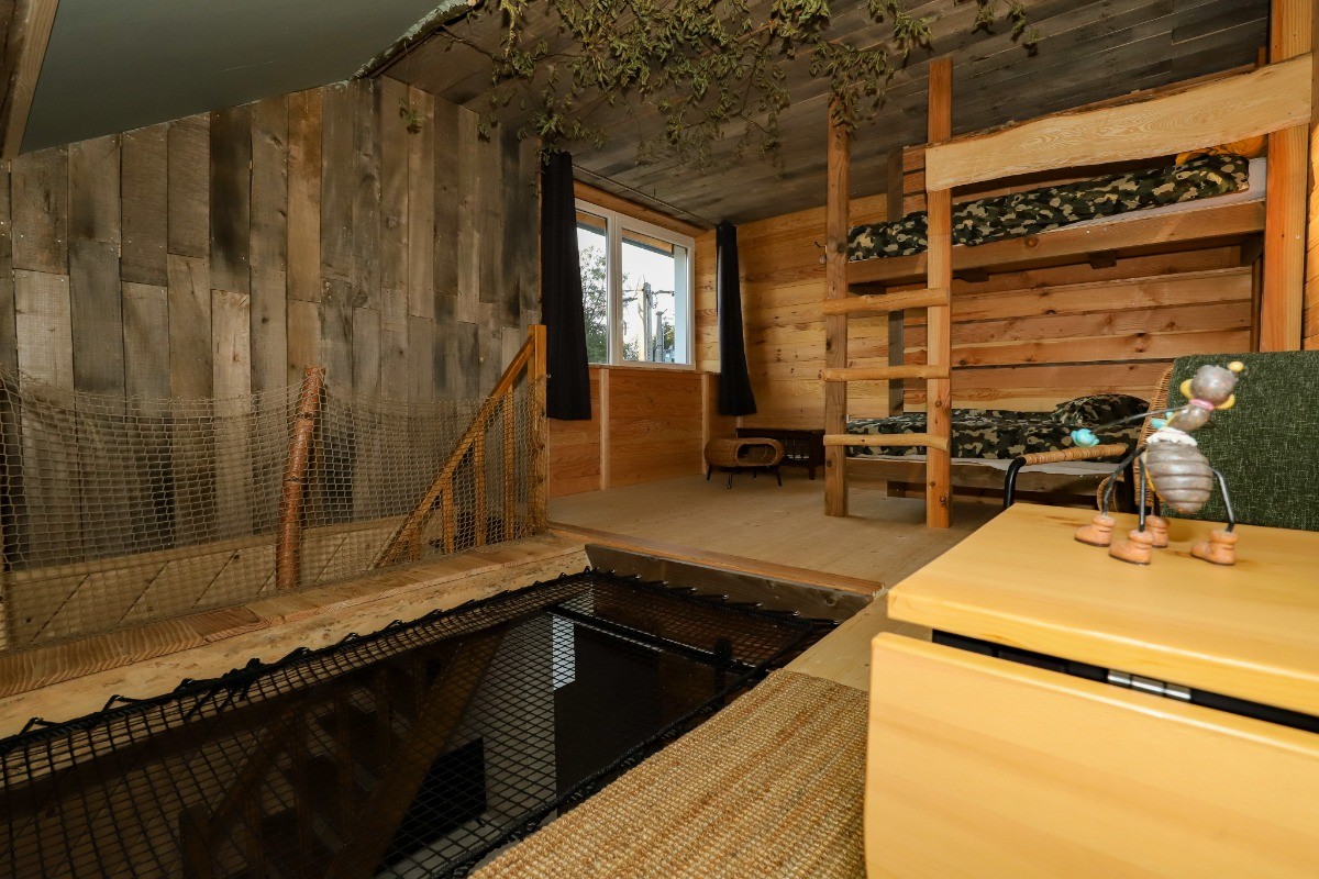 Chambre Esprit Cabane - L'Hôtel Enfoncée Chambres et Table d'hôtes Le Val d'Ajol