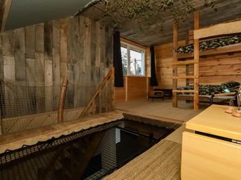 Chambre Esprit Cabane - L'Hôtel Enfoncée Chambres et Table d'hôtes Le Val d'Ajol