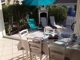 Vue sur la terrasse