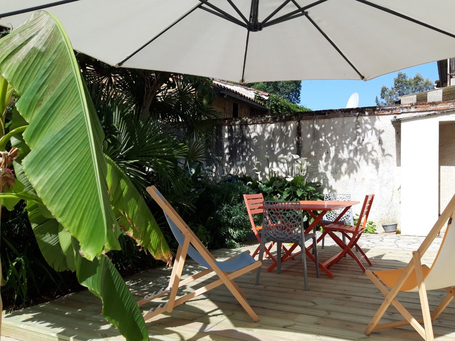 Votre terrasse privée.