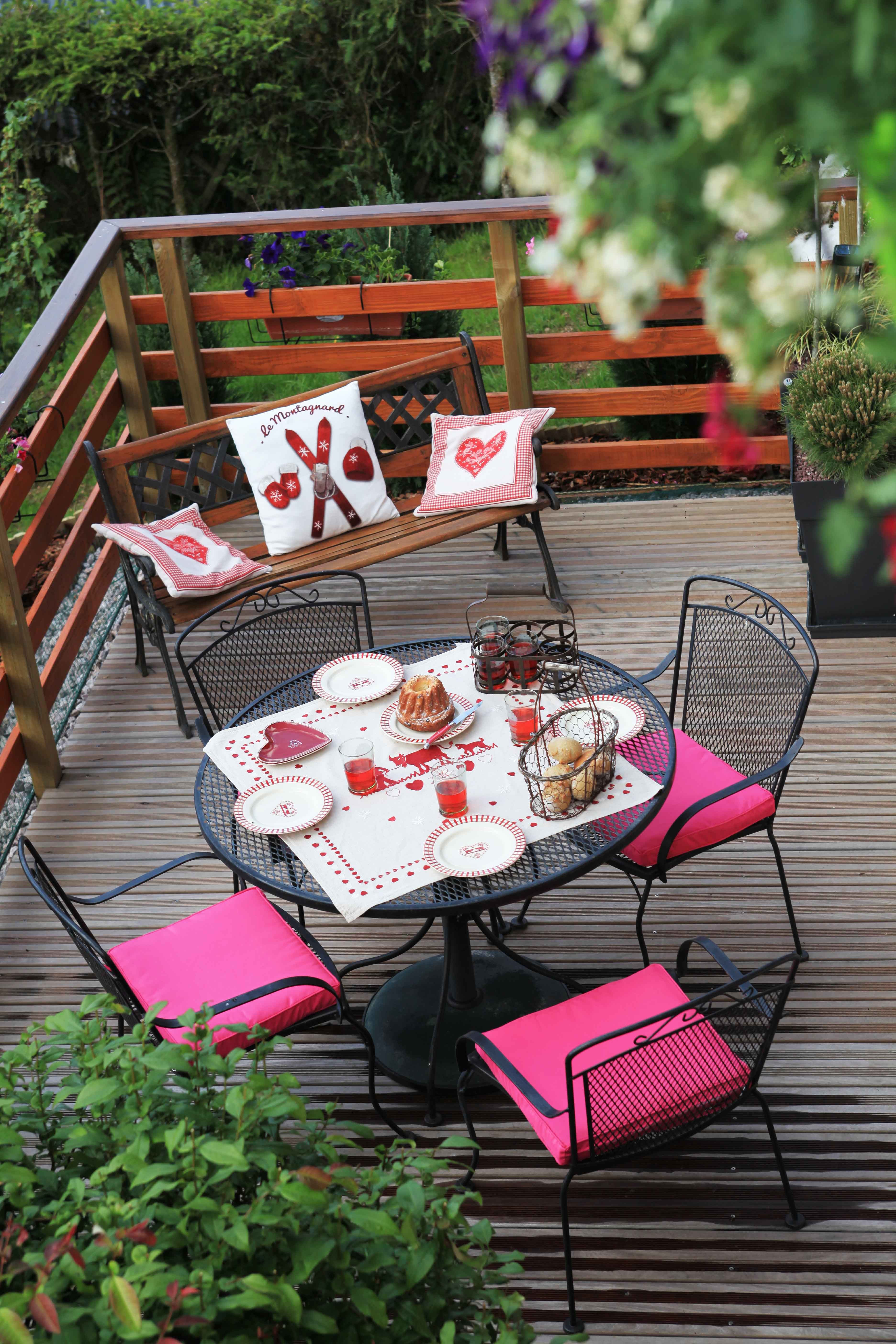 Terrasse - Chalet Nid Douillet