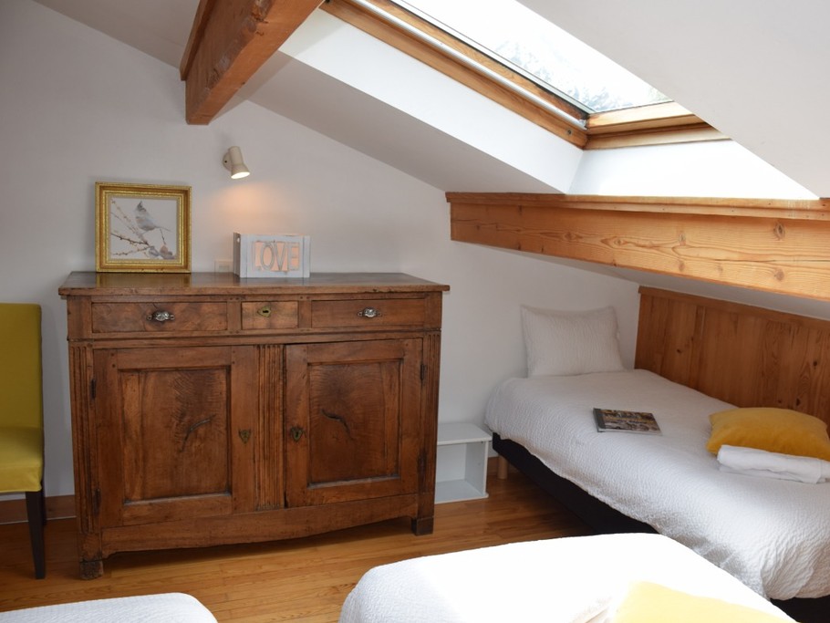 Chambre Meije et son ouverture en toiture