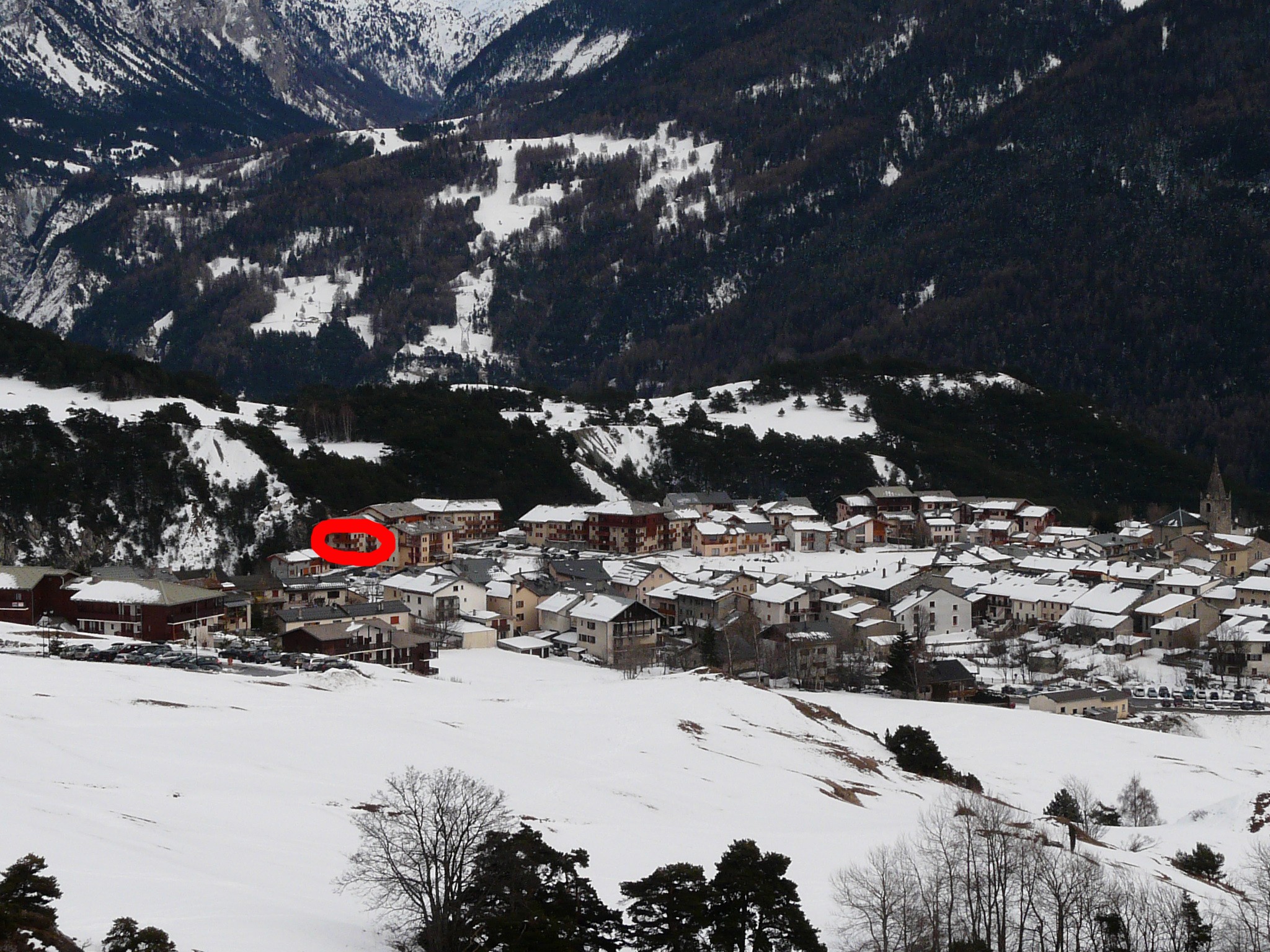 The residential complex, situated in Aussois
