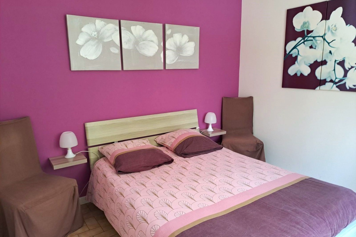 chambre sur le jardin