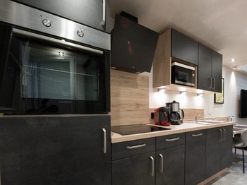 Cuisine équipée - Studio Le Cristal