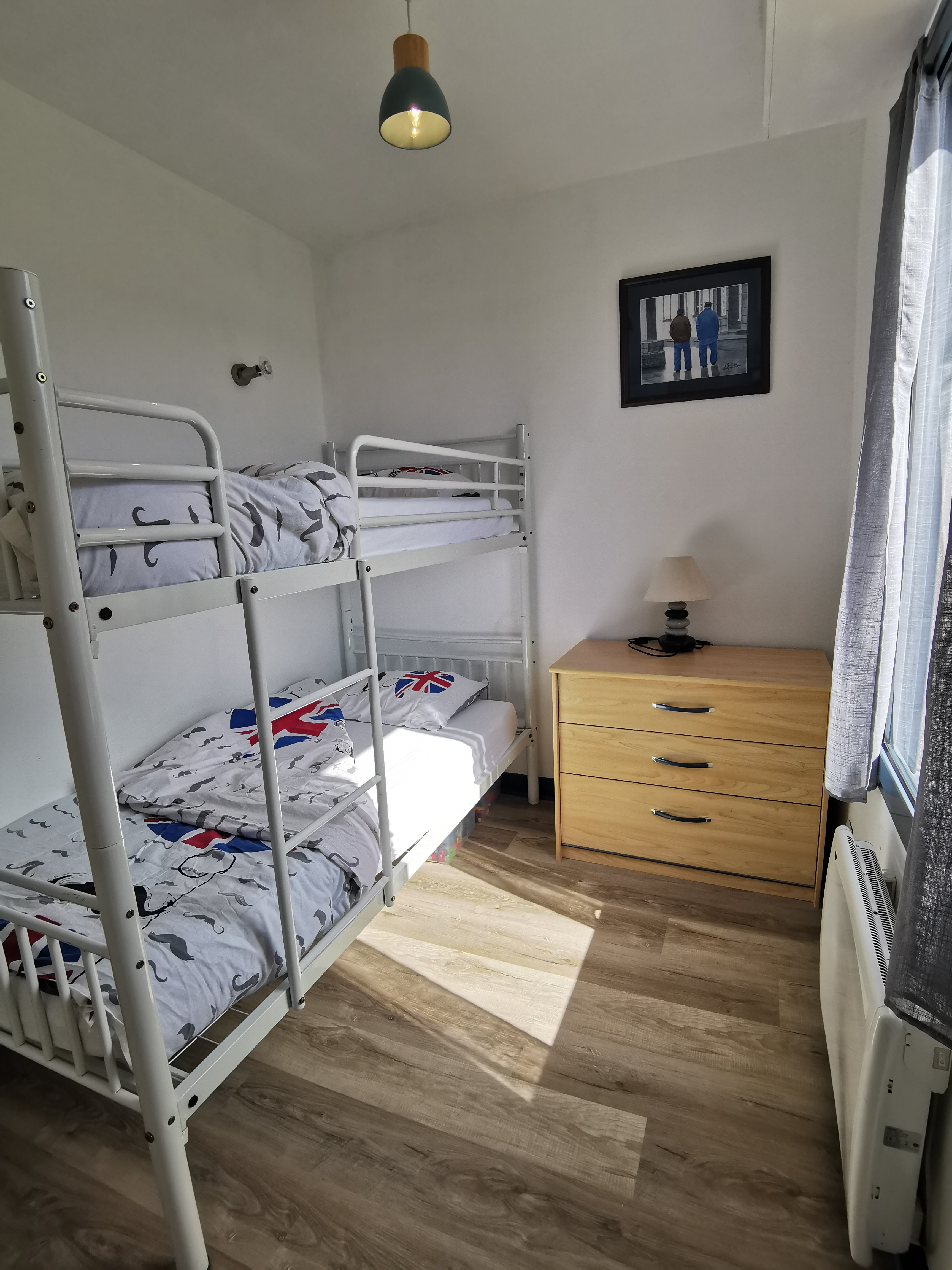Bedroom with bunk beds