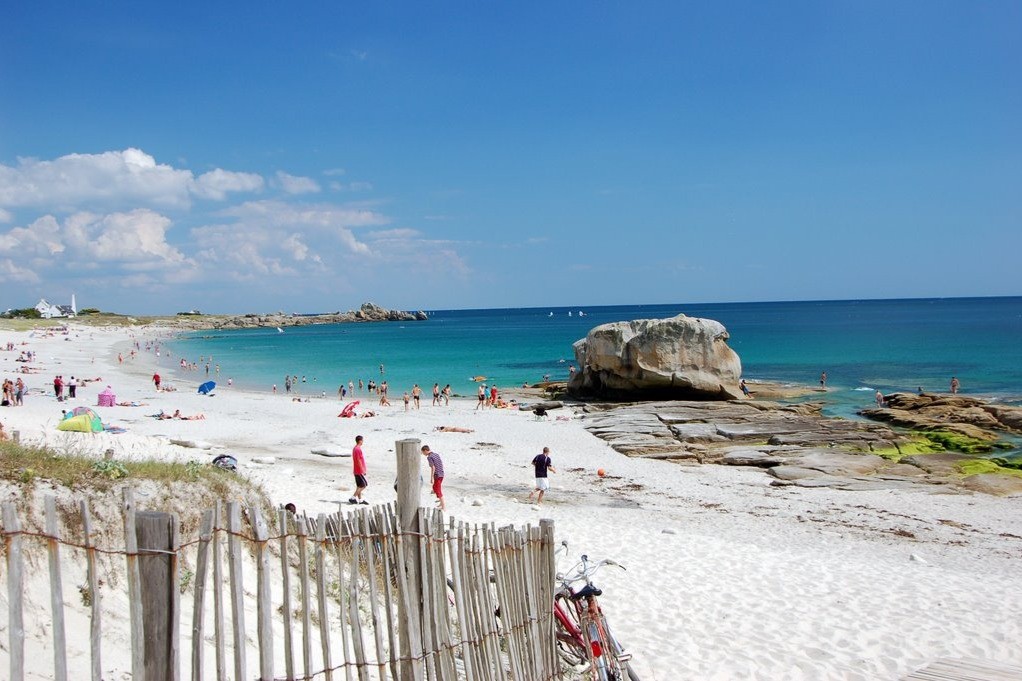 Plage de Kersaux à Treffiagat